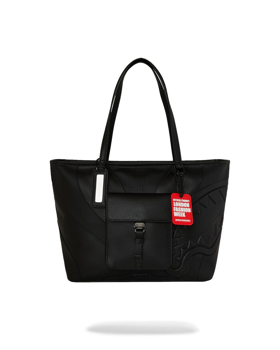 SPRAYGROUND® TOTE LFW BLACK POCKET TOTE