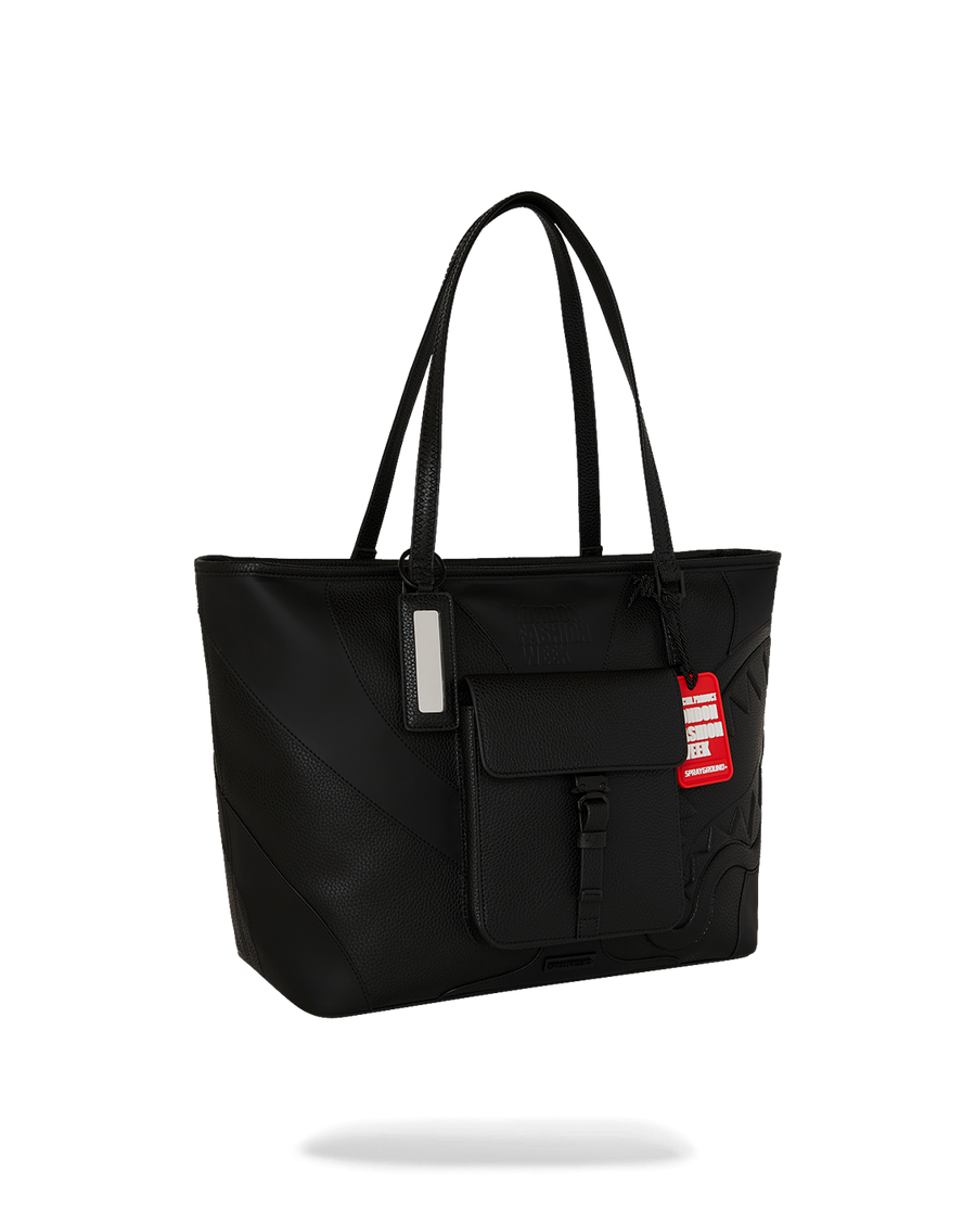 SPRAYGROUND® TOTE LFW BLACK POCKET TOTE
