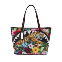SPRAYGROUND® TOTE FLOWERING JUNGLE SHARK 2 TOTE