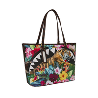 SPRAYGROUND® TOTE FLOWERING JUNGLE SHARK 2 TOTE