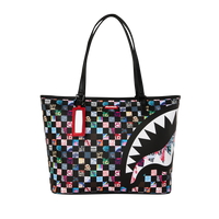 SPRAYGROUND® TOTE CRAZY CHECK TOTE