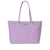 SPRAYGROUND® TOTE PURPLE CANVAS STITCH TOTE