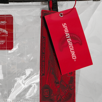 SPRAYGROUND® TOTE DRIP CHECK FULLY CLEAR TOTE