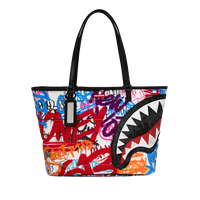 SPRAYGROUND® TOTE TAGGED UP PUFFER TOTE