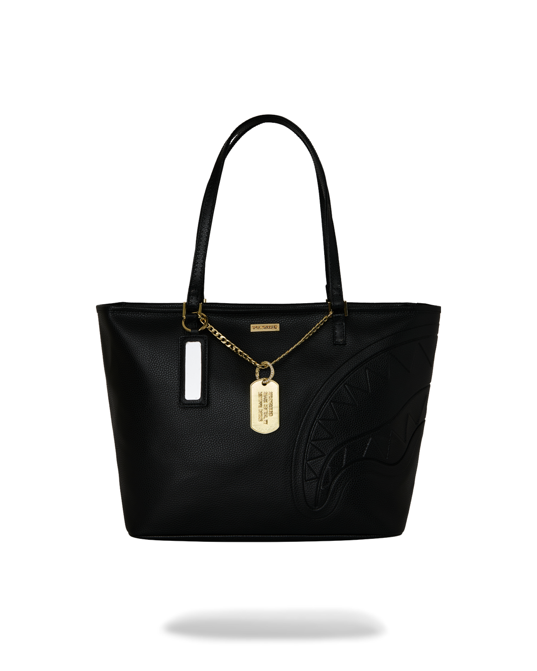 SPRAYGROUND® TOTE SHARK CENTRAL GOLD TAG TOTE