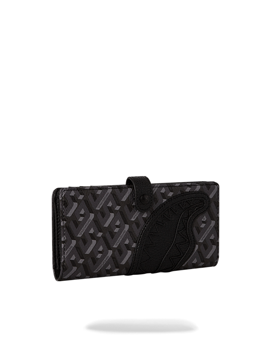 SPRAYGROUND® WALLET 3DSG THUNDERCLAP LONG SINGLE-FOLD WALLET