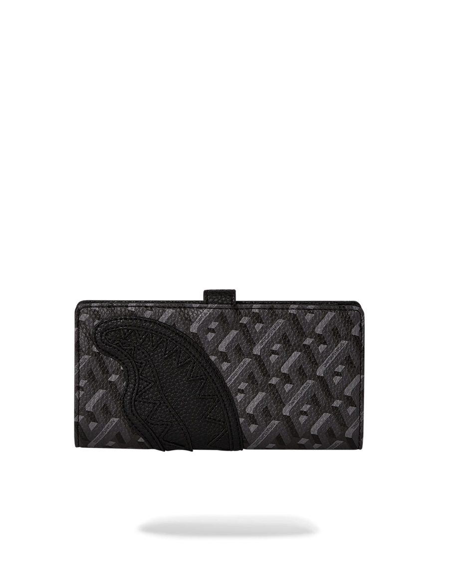 SPRAYGROUND® WALLET 3DSG THUNDERCLAP LONG SINGLE-FOLD WALLET