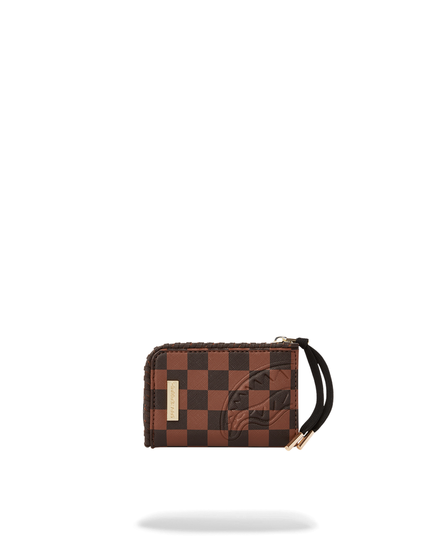 SPRAYGROUND® WALLET CORE EMBOSSED CHECK WALLET
