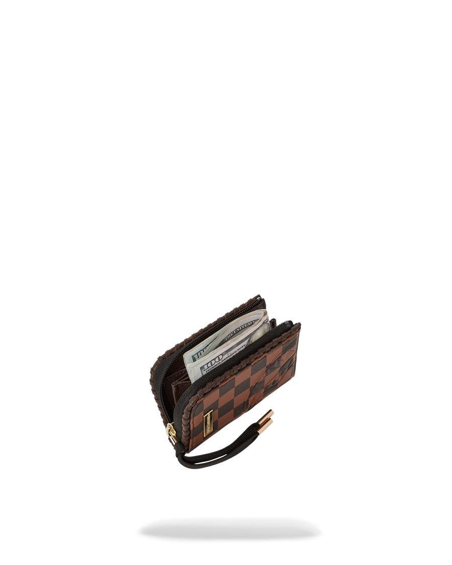SPRAYGROUND® WALLET CORE EMBOSSED CHECK WALLET