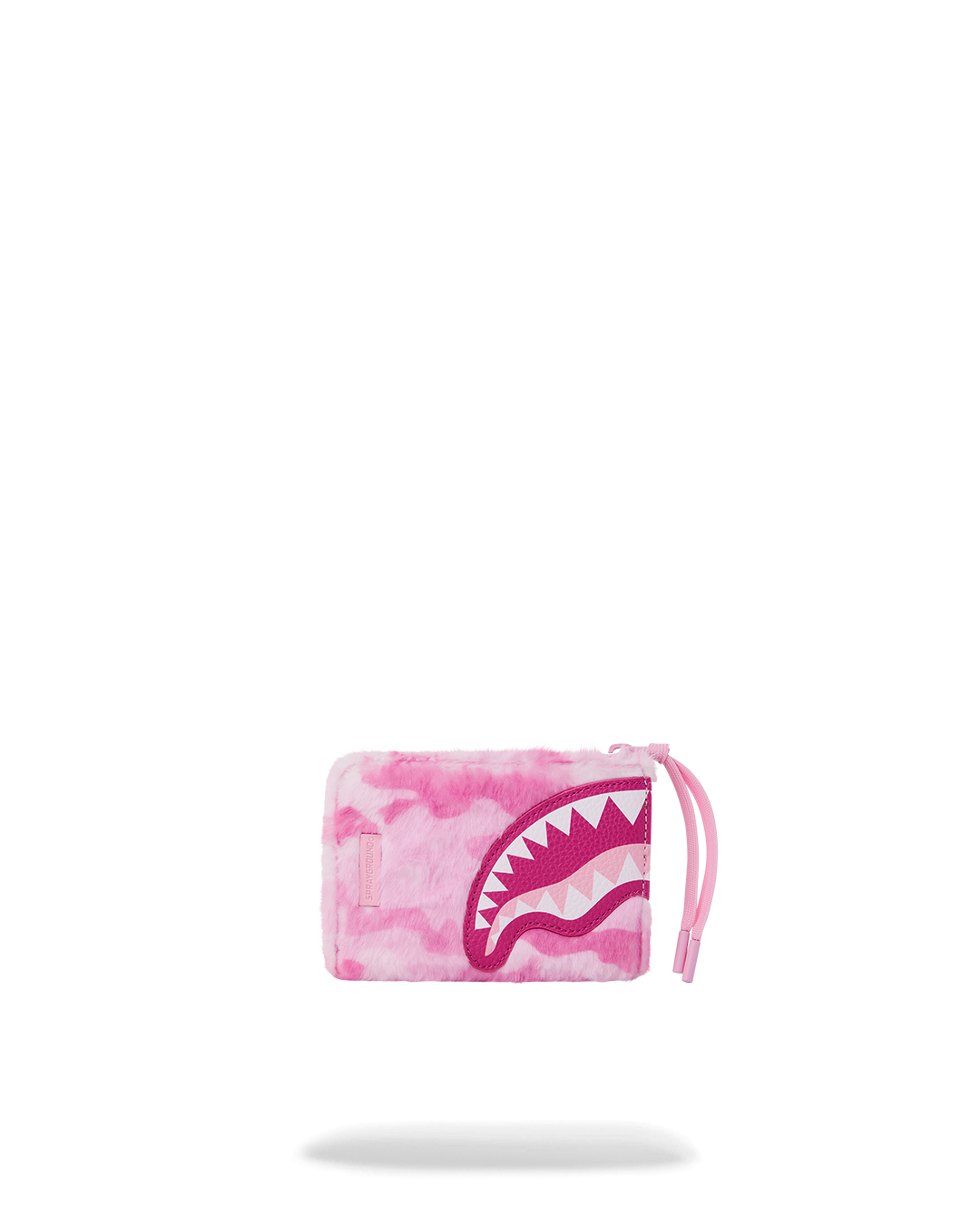 SPRAYGROUND® WALLET PINK CAMO FAUX FUR WALLET