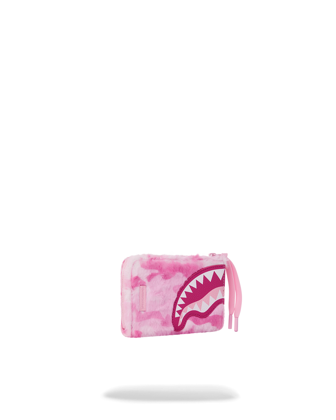 SPRAYGROUND® WALLET PINK CAMO FAUX FUR WALLET