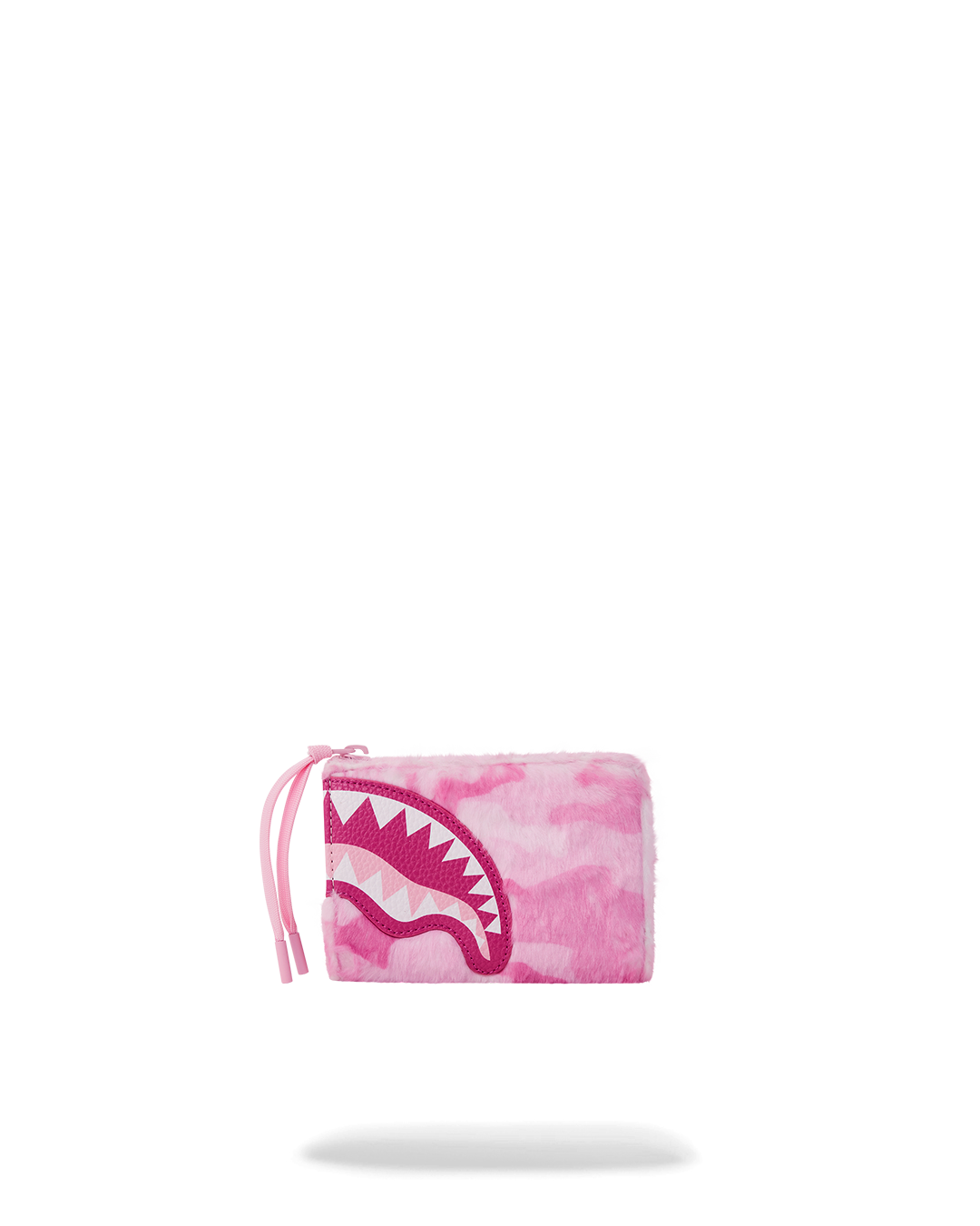 SPRAYGROUND® WALLET PINK CAMO FAUX FUR WALLET