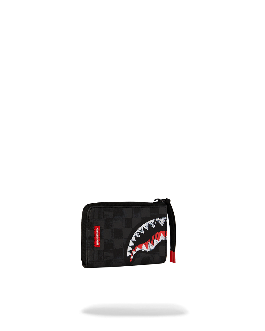 SPRAYGROUND® WALLET SCRIBBLE SHARK WALLET