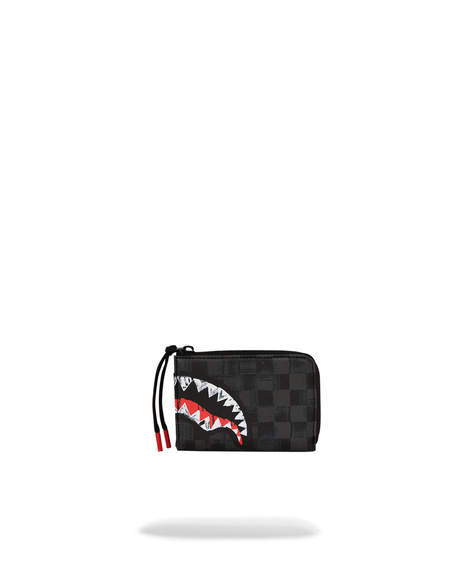 SPRAYGROUND® WALLET SCRIBBLE SHARK WALLET