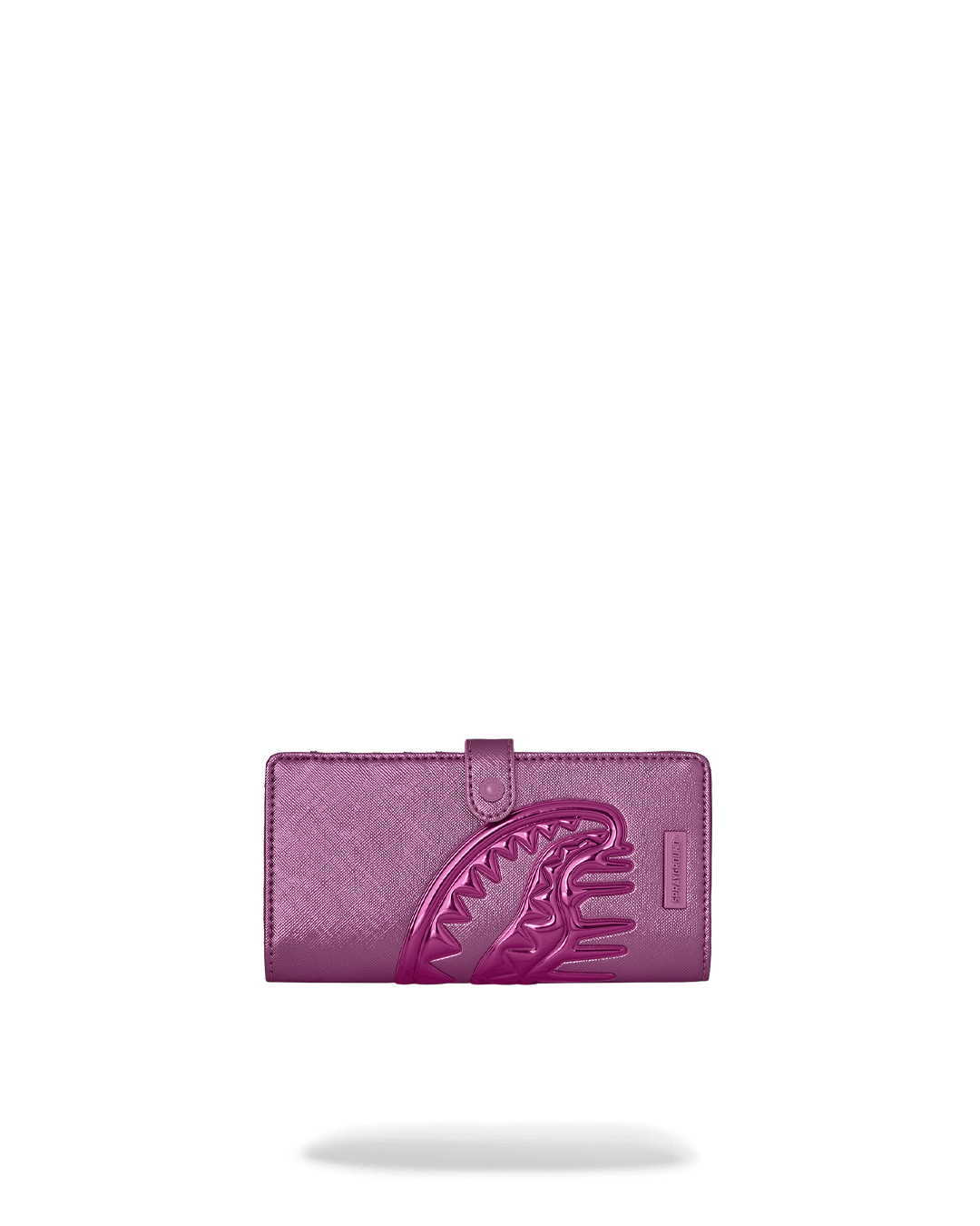 SPRAYGROUND® WALLET METALLIC PINK METALLIC DRIP SINGLE FOLD WALLET