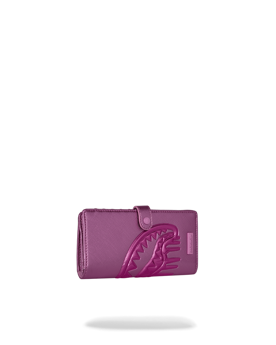 SPRAYGROUND® WALLET METALLIC PINK METALLIC DRIP SINGLE FOLD WALLET