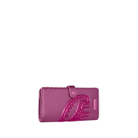 SPRAYGROUND® WALLET METALLIC PINK METALLIC DRIP SINGLE FOLD WALLET