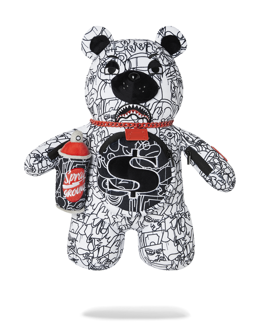 SPRAYGROUND® PLUSH TOY MYSTERY BEAR PLUSH TOY