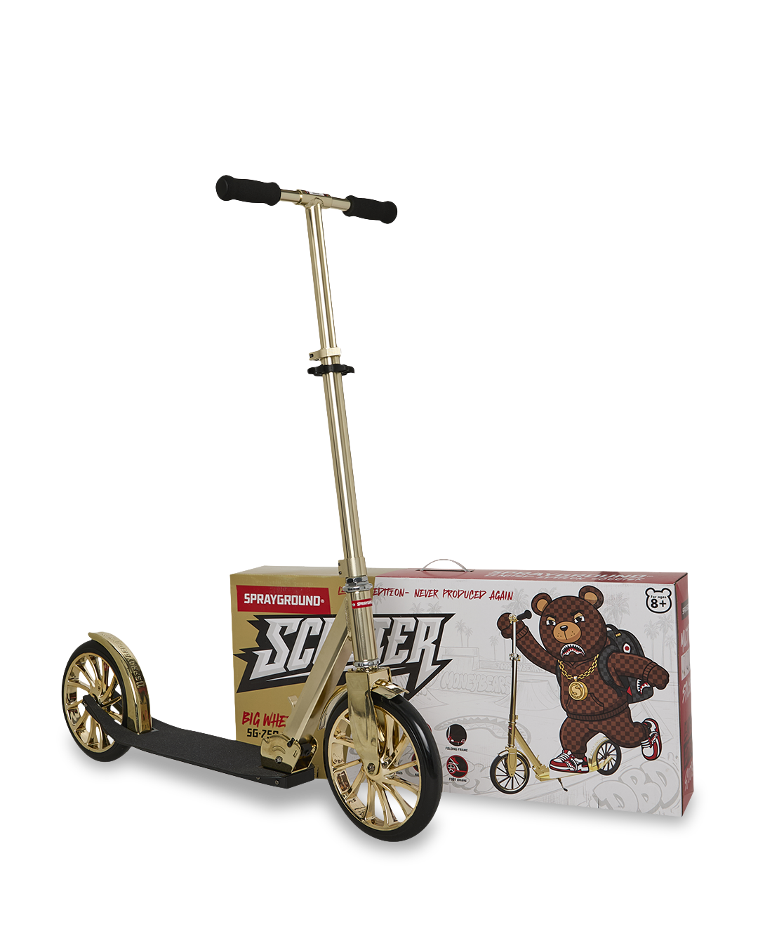 SPRAYGROUND® SCOOTER ALL GOLD SCOOTER