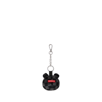 SPRAYGROUND® KEYCHAIN GREY CHECKER BEAR HEAD KEYCHAIN