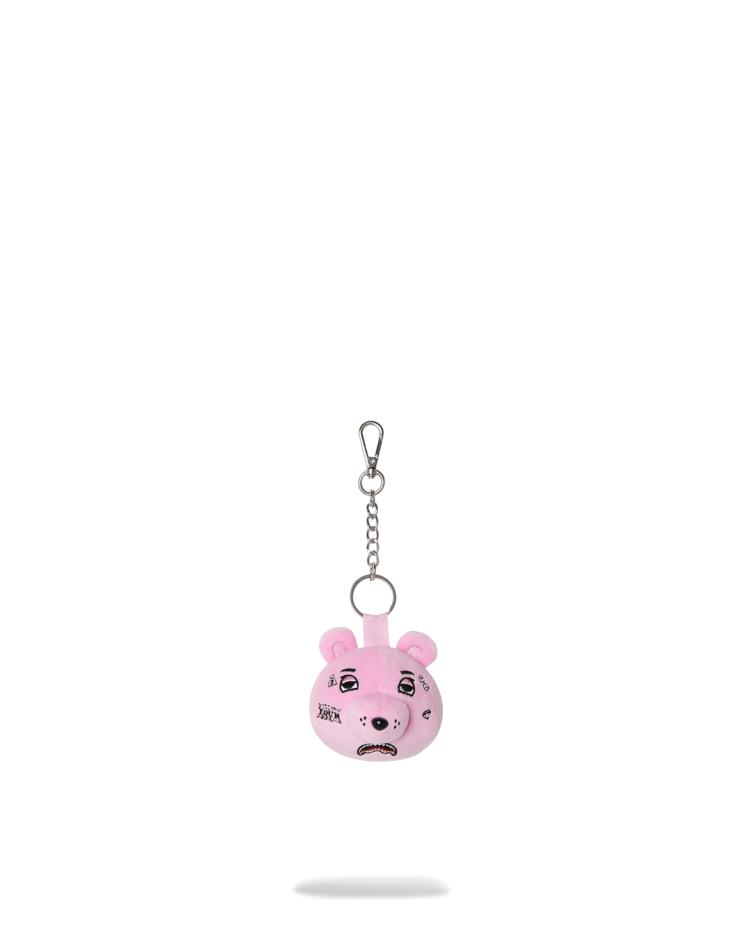 SPRAYGROUND® KEYCHAIN PINK BEAR HEAD KEYCHAIN