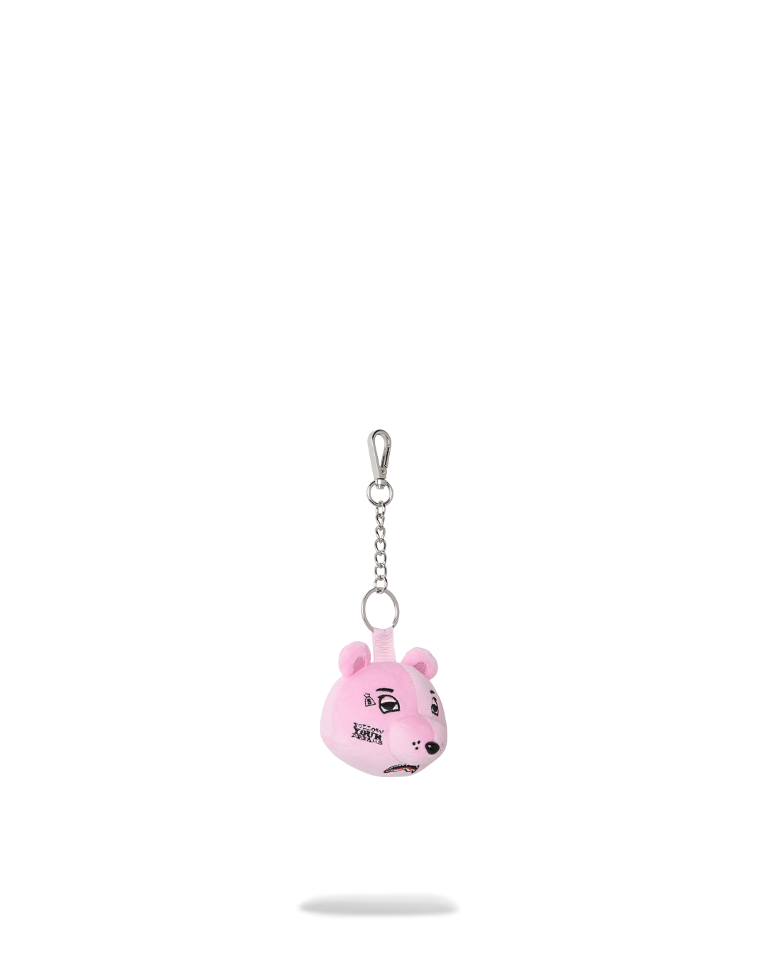 SPRAYGROUND® KEYCHAIN PINK BEAR HEAD KEYCHAIN