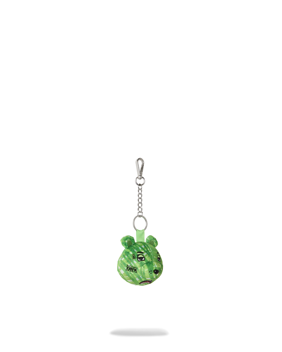 SPRAYGROUND® KEYCHAIN DOODLE CHECKER BEAR HEAD KEYCHAIN