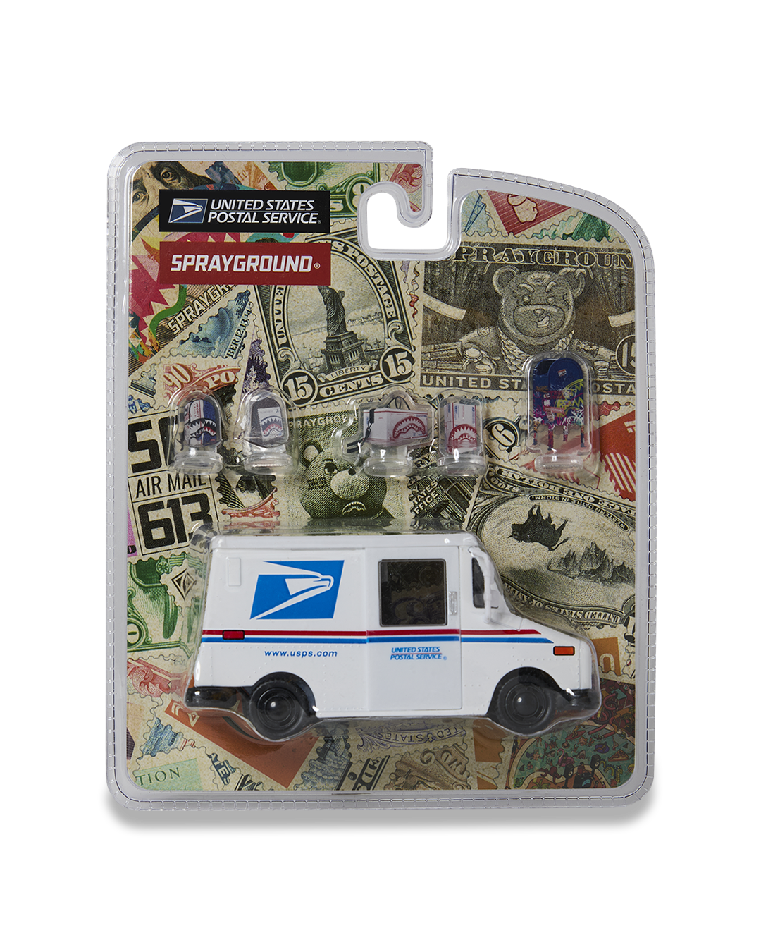 SPRAYGROUND® TOY USPS MAIL DELIVERY VEHICLE TOY