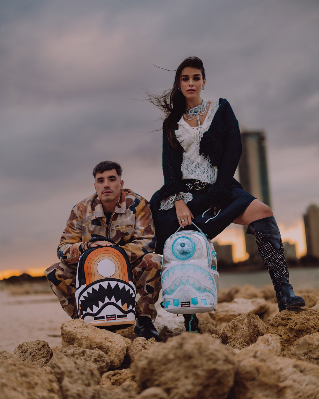 SPRAYGROUND® BACKPACK DESTINY GHOST BUDDY BACKPACK