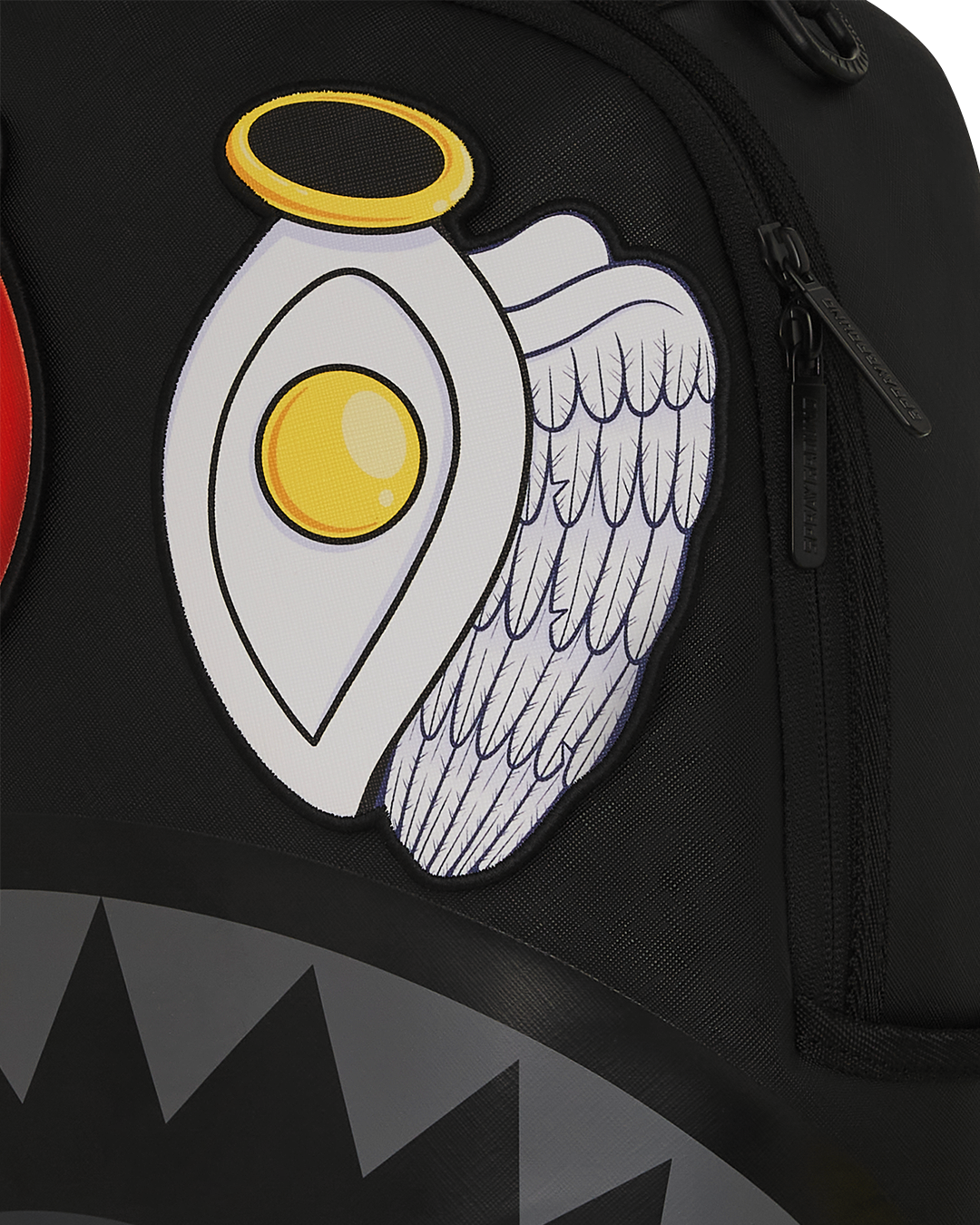 SPRAYGROUND® BACKPACK BLACK REMOVABLE EYES DLXSV BACKPACK