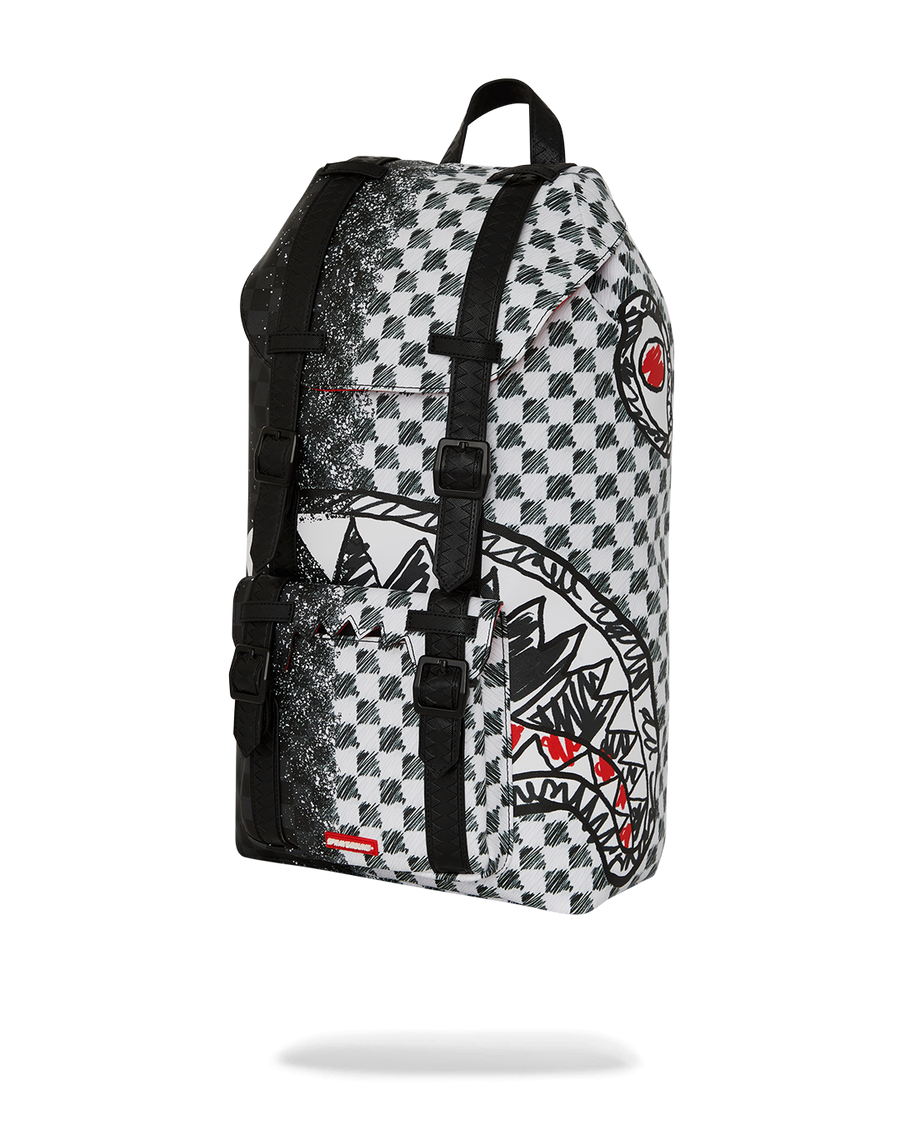 SPRAYGROUND® BACKPACK SCRIBBLE DRIBBLE CHECK HILLS BACKPACK