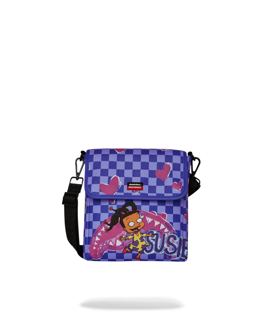 SPRAYGROUND® SLING RUGRATS SUSIE CRAYON SHARK MESSENGER SLING