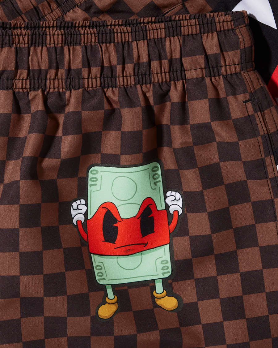 SPRAYGROUND® SWIM PARIS PATCH SWIM SHORTS