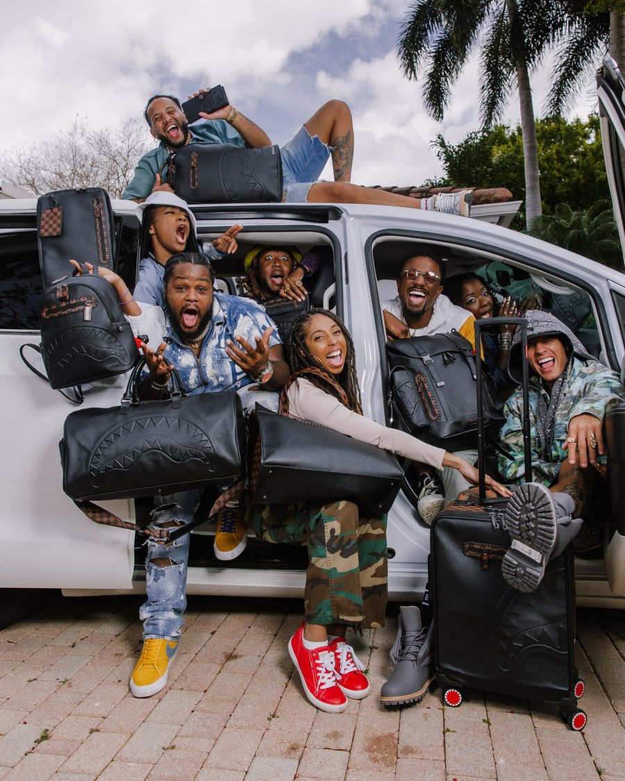 SPRAYGROUND® BACKPACK CHECKPOINT ROYALE MONTE CARLO