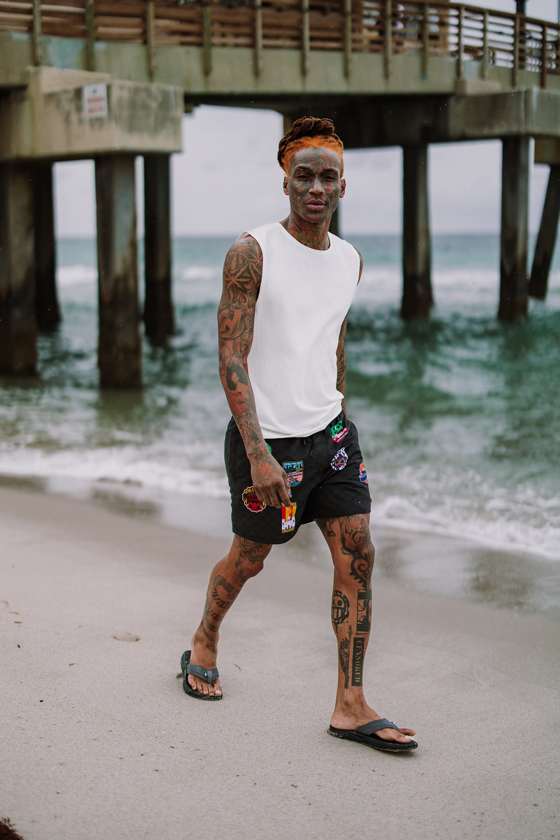 SPRAYGROUND® SWIM GLOBAL MOGUL BILLIONAIRE SWIM SHORTS