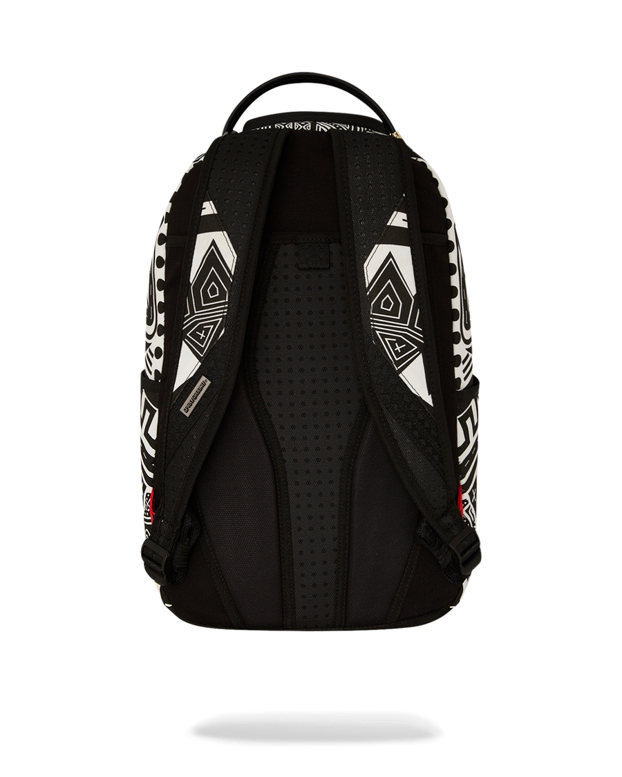 SPRAYGROUND® BACKPACK A.I. AFRICAN INTELLIGENCE THE SKYHAWK BACKPACK - SANDFLOWER COLLAB