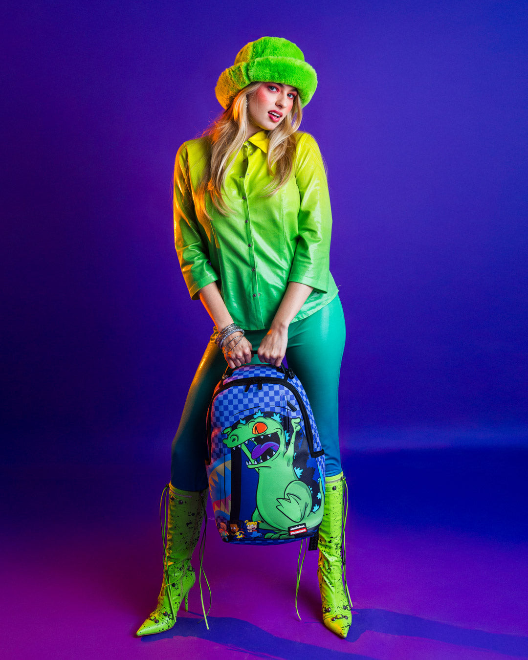 SPRAYGROUND® BACKPACK RUGRATS REPTAR CHASE DLXSV BACKPACK