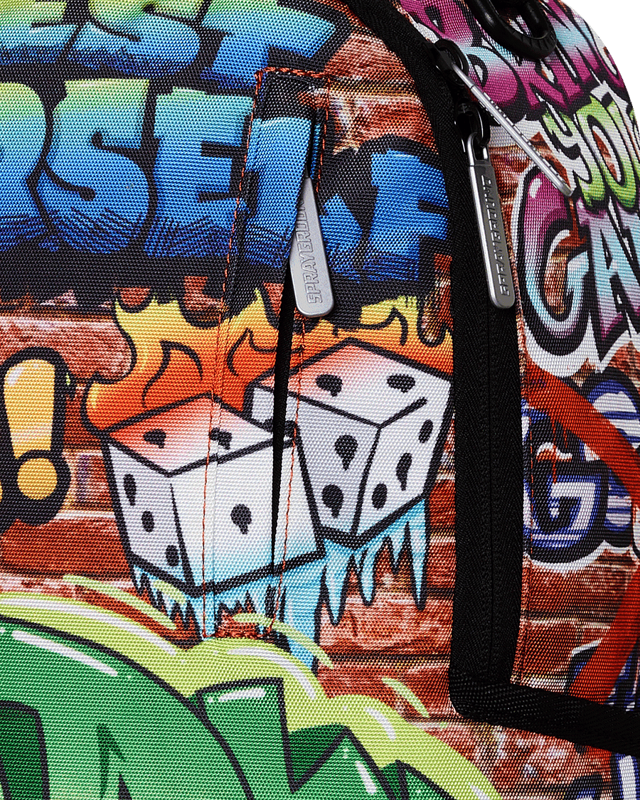 SPRAYGROUND® BACKPACK MONOPOLY GRAFFITI GOLD RUSH DLXR BACKPACK