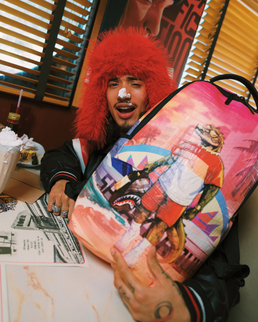 SPRAYGROUND® BACKPACK NILE TOOTH BEACHFRONT DLXSV BACKPACK