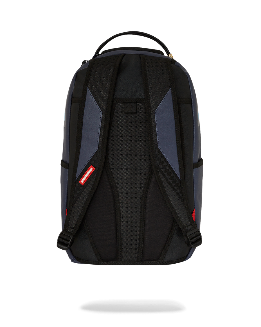 SPRAYGROUND® BACKPACK SHARK CENTRAL MIDNIGHT BLUE DLXSV BACKPACK