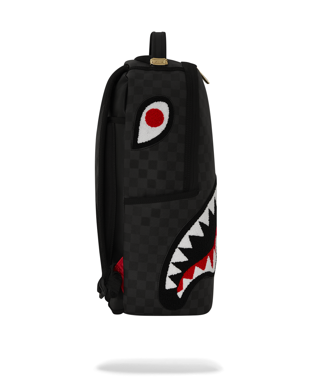 SPRAYGROUND® BACKPACK LIGHTS OUT SHARKS IN PARIS CHENILLE SHARK BACKPACK