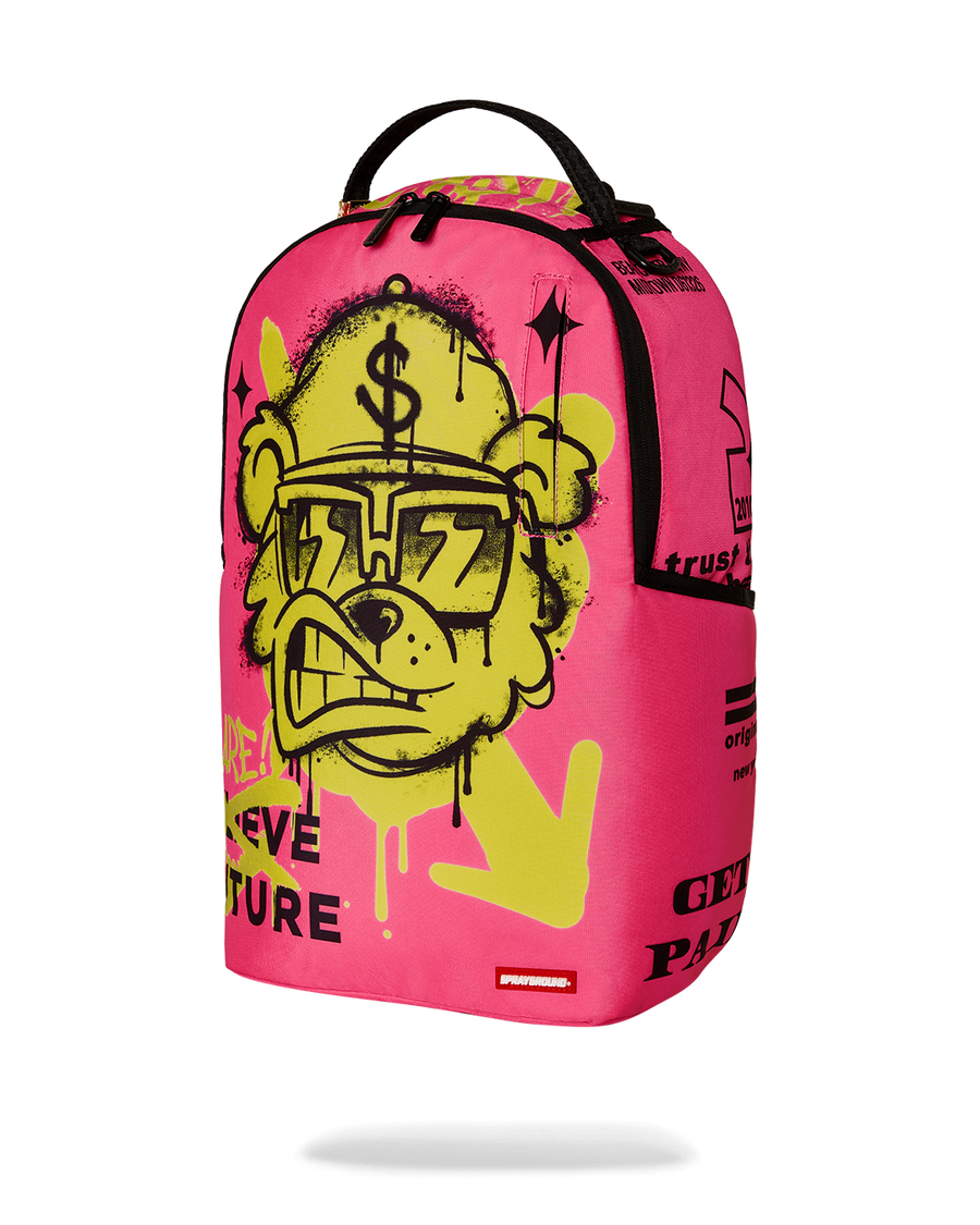 SPRAYGROUND® BACKPACK MONEY BEAR GRAFFITI DLXR BACKPACK