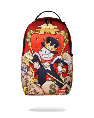 SPRAYGROUND® BACKPACK MONOPOLY GOLD EMPIRE THRONE BACKPACK