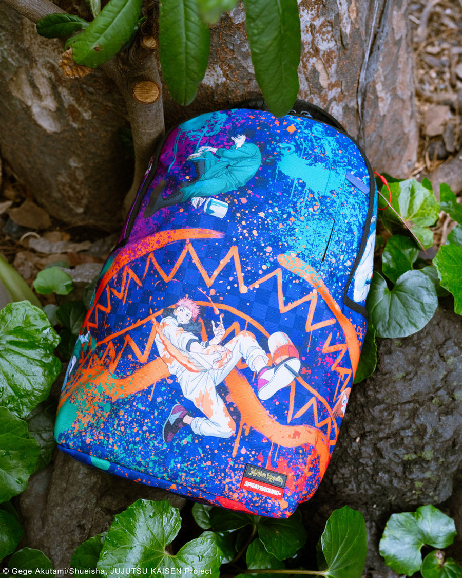 SPRAYGROUND® BACKPACK JUJUTSU KAISEN PAINTERS JUMP DLXR BACKPACK