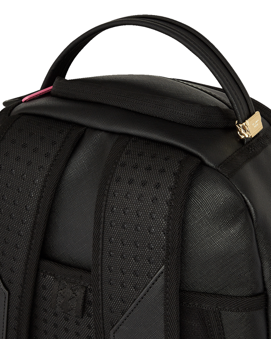 SPRAYGROUND® BACKPACK SHARK CENTRAL BREAKUP CHECK SORBET GREY BACKPACK