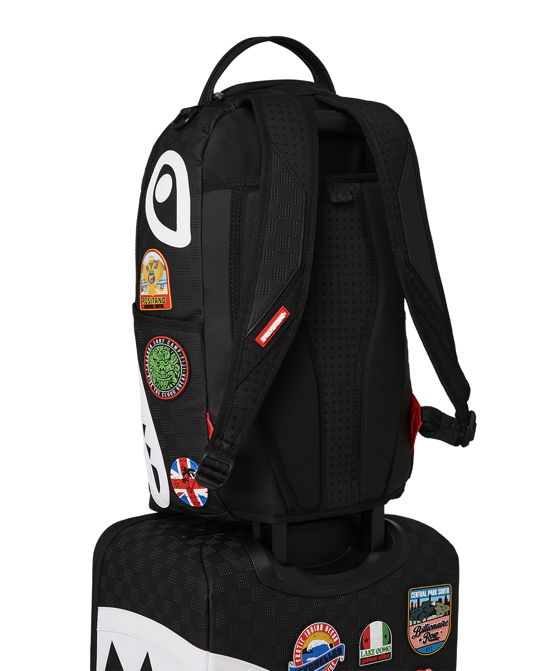 SPRAYGROUND® LUGGAGE GLOBAL MOGUL BILLIONAIRE IMPERIAL CARRY-ON LUGGAGE