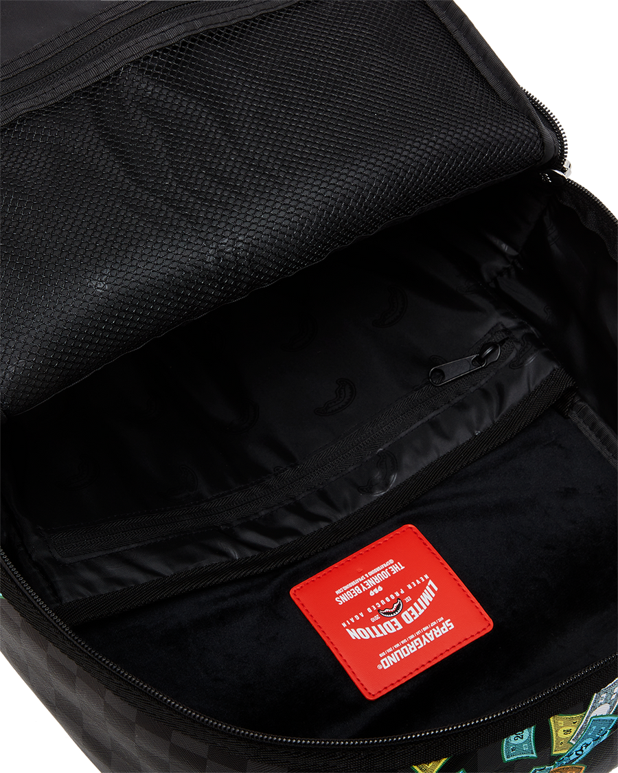 SPRAYGROUND® BACKPACK MONOPOLY WHEEL BARREL BACKPACK