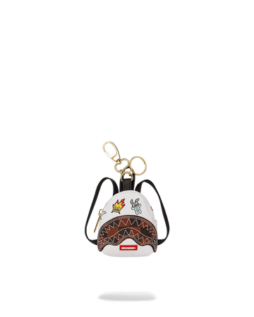 SPRAYGROUND® KEYCHAIN LET'S MAKE SOME NOISE BACKPACK KEYCHAIN