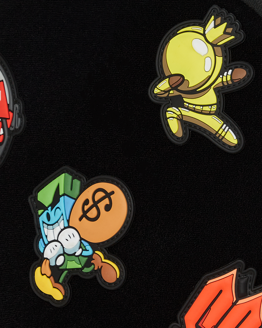 SPRAYGROUND® BACKPACK STUCK ON YA - VELCRO PATCH BACKPACK