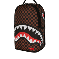 SPRAYGROUND® BACKPACK NOOO WAY!!! A REVERSIBLE BACKPACK - PURPLE VELOUR TO OG SHARKS IN PARIS BACKPACK